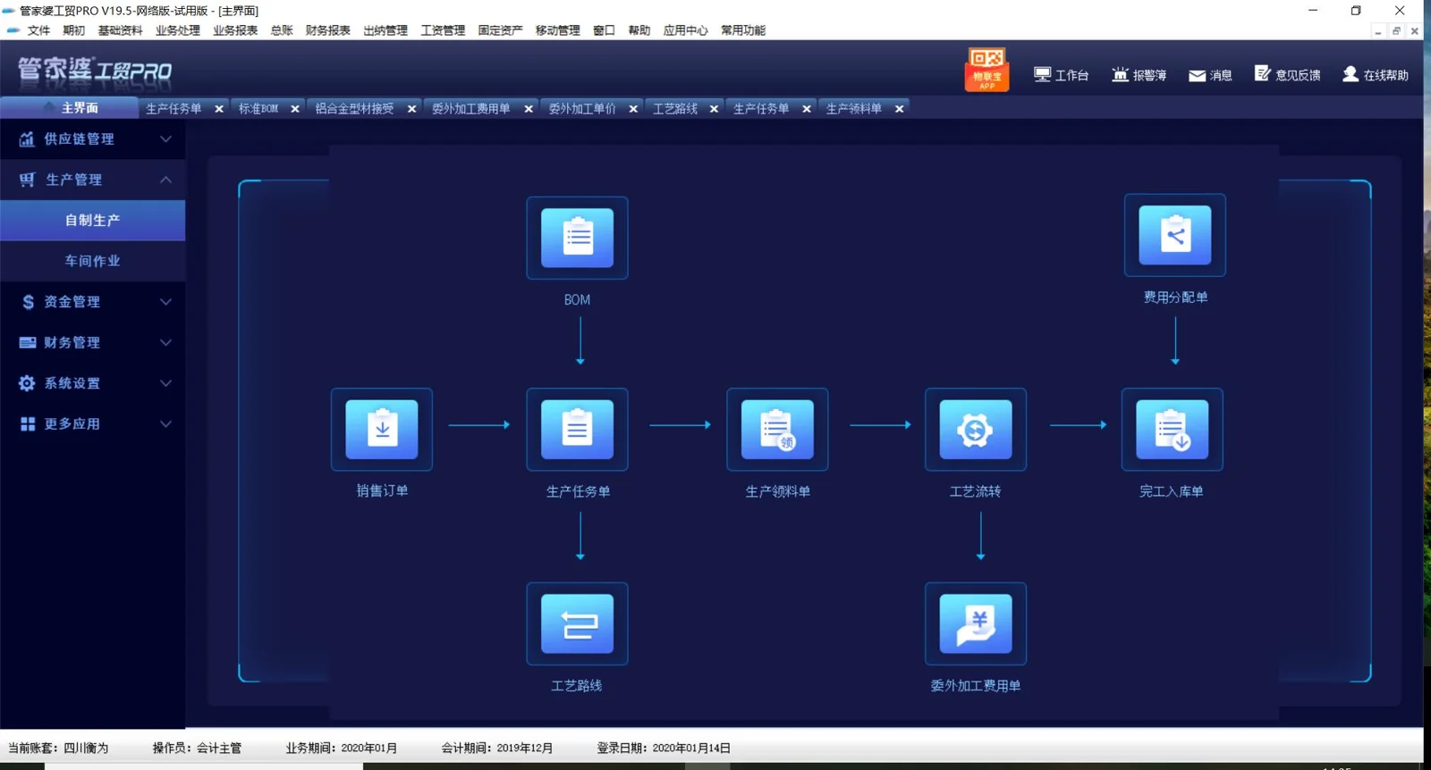 宁波管家婆软件--2020年智能制造行业ERP系统如何选择
